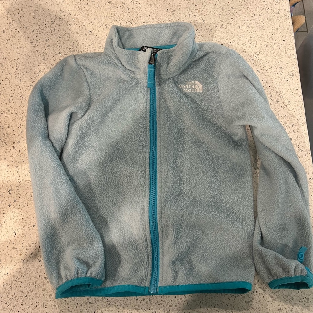 The North Face Kids Jacket in Light Blue and Teal